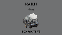 Kailh Box White v2 ($0.27/Switch)