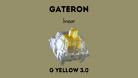 Gateron G Yellow 3.0 ($0.27/Switch)